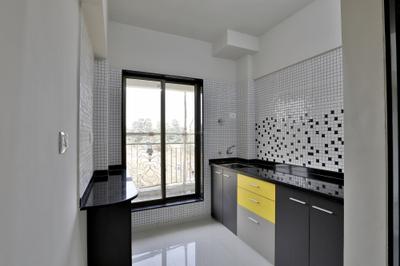 Kitchen Image of 615 Sq.ft 1 BHK Apartment / Flat for sale in Symphony Bldg No 4 Type D E E1 Wing A B And C, Boisar Mumbai for Rs. 1815000