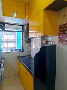 Kitchen Image of 550 Sq.ft 1 BHK Apartment / Flat for sale in Goregaon East Mumbai for Rs. 11800000