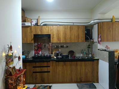 Kitchen Image of 1057 Sq.ft 2 BHK Apartment / Flat for rent in Arvind Skylands, Nehru Nagar Bengaluru for Rs. 38000