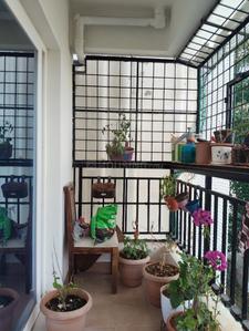 Balcony Image of 1075 Sq.ft 2 BHK Apartment / Flat for sale in Parappana Agrahara Bengaluru for Rs. 8300000