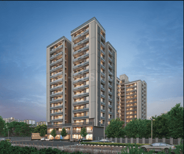 Image of 1895 Sq.ft 3 BHK Apartment / Flat for sale in Trinity Sky, Bopal, Ahmedabad for Rs. 7201000