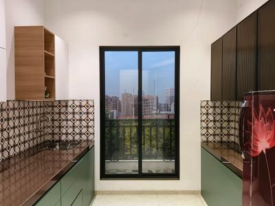 Kitchen Image of 640 Sq.ft 1 BHK Apartment / Flat for sale in Dombivli East Thane for Rs. 3400000