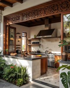 Kitchen Image of 750 Sq.ft 2 BHK Villa for sale in Mahabalipuram Chennai for Rs. 4000000