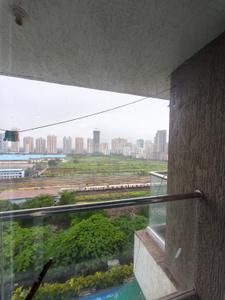Balcony Image of 1100 Sq.ft 2 BHK Apartment / Flat for rent in Satyam Bellagio, Sanpada Navi Mumbai for Rs. 76000