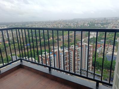 Balcony Image of 1200 Sq.ft 3 BHK Apartment / Flat for rent in Vinayak Eastern River Residency Wing F, Pimple Gurav Pune for Rs. 30000