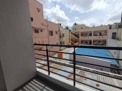 Balcony Image of 700 Sq.ft 1 BHK Apartment / Flat for rent in HSR Layout Bengaluru for Rs. 30000