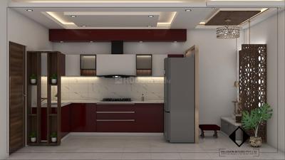 Kitchen Image of 1200 Sq.ft 2 BHK Builder Floor for sale in GMS Road Dehradun for Rs. 7500000