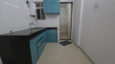 Kitchen Image of 410 Sq.ft 1 BHK Apartment / Flat for rent in Nirmiti 25 East, Kharadi Pune for Rs. 23000