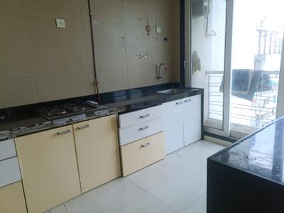 Kitchen Image of 1780 Sq.ft 3 BHK Apartment / Flat for rent in Shree Balaji Krupa CHS, Kharghar Navi Mumbai for Rs. 65000