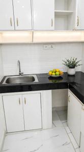 Kitchen Image of 450 Sq.ft 2 BHK Independent House for sale in Shri Krishna Gagan Enclave Phase 1, Lal Kuan Ghaziabad for Rs. 3700000