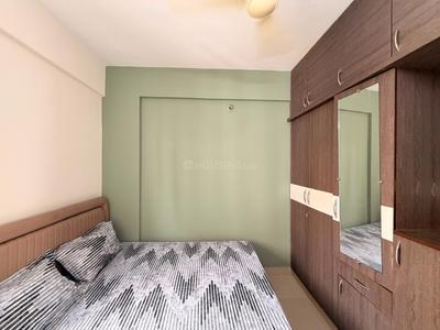 Bedroom Image of 1050 Sq.ft 2 BHK Builder Floor for rent in Hoodi Bengaluru for Rs. 47000