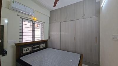 Bedroom Image of 722 Sq.ft 1 BHK Apartment / Flat for rent in Kondapur Hyderabad for Rs. 24000