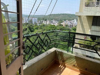 Balcony Image of 630 Sq.ft 1 BHK Apartment / Flat for sale in Goel Ganga Atharva Ganga, Pashan Pune for Rs. 5800000