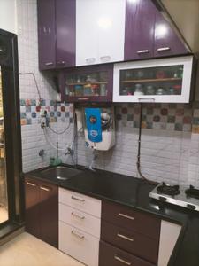 Kitchen Image of 685 Sq.ft 1 BHK Apartment / Flat for sale in Sunshine Elegance, Thakurli Thane for Rs. 5100000