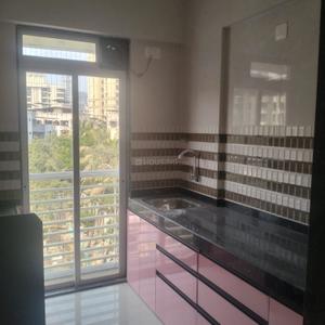 Kitchen Image of 500 Sq.ft 1 BHK Apartment / Flat for rent in Thane West Thane for Rs. 23000