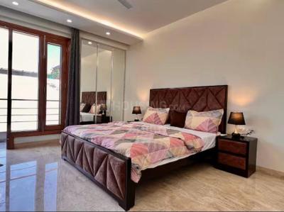 Bedroom Image of 4600 Sq.ft 4 BHK Builder Floor for rent in Panchsheel Park New Delhi for Rs. 500000