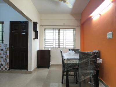 Dining Area Image of 1550 Sq.ft 3 BHK Apartment / Flat for rent in Eternity Astral, Kadubeesanahalli Bengaluru for Rs. 50000