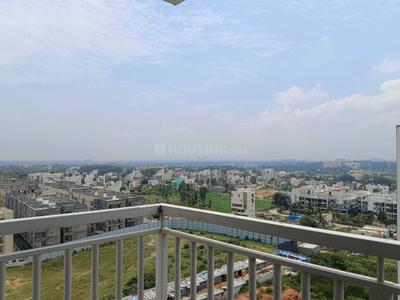 Balcony Image of 1240 Sq.ft 2 BHK Apartment / Flat for sale in TG Ascent by TG Developers, Rayasandra Bengaluru for Rs. 13400000