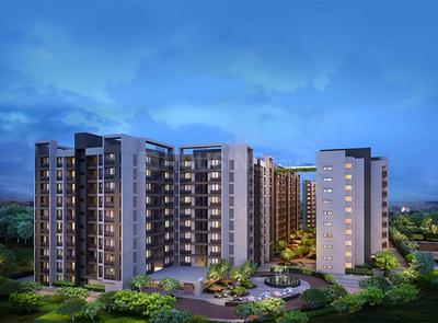 Image of 1057 Sq.ft 2 BHK Apartment / Flat for sale in Arvind Skylands, Nehru Nagar, Bengaluru for Rs. 13000000