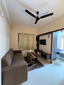 Hall Image of 900 Sq.ft 1 BHK Apartment / Flat for rent in Vijay Nagar Indore for Rs. 16500