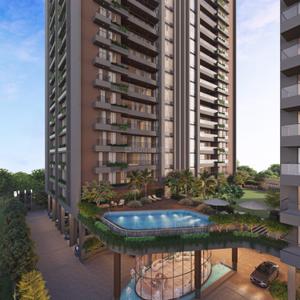 Image of 4215 Sq.ft 4 BHK Apartment / Flat for sale in NB Palm, Science Park, Ahmedabad for Rs. 27397000