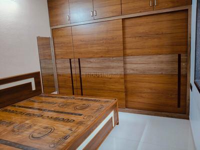 Bedroom Image of 1200 Sq.ft 2 BHK Independent House for rent in Jahangir Pura Surat for Rs. 20000