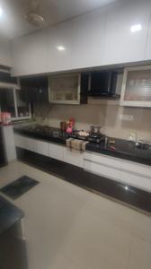 Kitchen Image of 1008 Sq.ft 2 BHK Apartment / Flat for rent in Alembic Alchemy Veda, Chhani Jakat Naka Vadodara for Rs. 25000