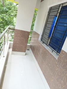 Balcony Image of 1100 Sq.ft 3 BHK Apartment / Flat for rent in Kalyani Nadia for Rs. 15003