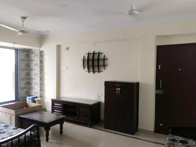 Living Room Image of 1250 Sq.ft 3 BHK Apartment / Flat for rent in Ajmera Bhakti Park, Wadala East Mumbai for Rs. 94000