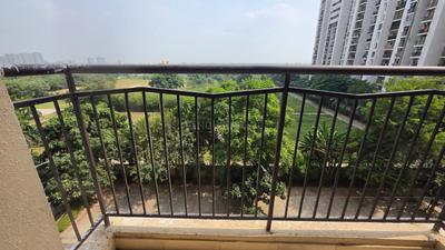 Balcony Image of 1205 Sq.ft 3 BHK Apartment / Flat for rent in Aditya City Apartments Phase 2, Wave City Ghaziabad for Rs. 20000