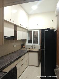Kitchen Image of 1000 Sq.ft 3 BHK Apartment / Flat for rent in Pradhan Pristine, Bagmugaliya Bhopal for Rs. 35000