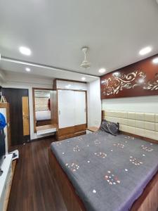 Bedroom Image of 1738 Sq.ft 3 BHK Apartment / Flat for sale in Happy Home Nakshatra Nebula, Rander Surat for Rs. 6700000