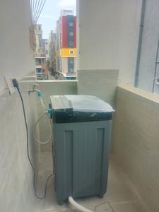 Living Room Image of 711 Sq.ft 1 BHK Apartment / Flat for rent in Madhapur Hyderabad for Rs. 32000