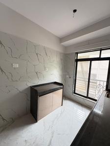 Kitchen Image of 680 Sq.ft 2 BHK Apartment / Flat for sale in Rishabraj Saffron Peace, Borivali West Mumbai for Rs. 18500000