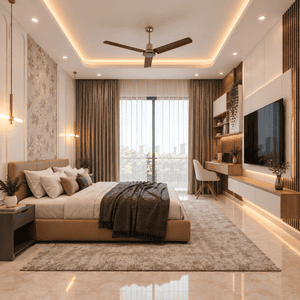 Bedroom Image of 1650 Sq.ft 3 BHK Builder Floor for sale in GMS Road Dehradun for Rs. 14500000