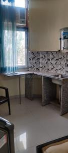 Kitchen Image of 500 Sq.ft 1 RK Apartment / Flat for rent in Raja Park Jaipur for Rs. 14000