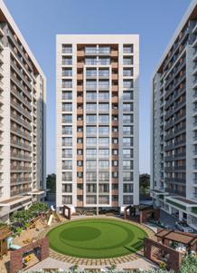 Image of 1750 Sq.ft 3 BHK Apartment / Flat for sale in Pal, Surat for Rs. 7743000