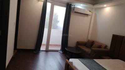 Bedroom Image of 750 Sq.ft 1 BHK Builder Floor for rent in Sushant Lok Phase 1 Gurgaon for Rs. 28000