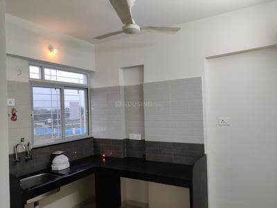 Kitchen Image of 750 Sq.ft 2 BHK Apartment / Flat for rent in Jhamtani Ace Aastha Building B, Charholi Budruk Pune for Rs. 16000