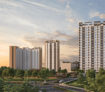 Image of 1033 Sq.ft 3 BHK Apartment / Flat for sale in Siruseri, Chennai for Rs. 7300000