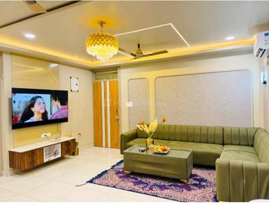 Hall Image of 600 Sq.ft 1 BHK Apartment / Flat for rent in Jagatpura Jaipur for Rs. 20000