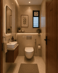 Bathroom Image of 760 Sq.ft 2 BHK Builder Floor for sale in Yewalewadi Pune for Rs. 2500000