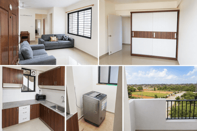 Image of 1075 Sq.ft 3 BHK Apartment / Flat for sale in Provident Welworth City, Bisuvanahalli, Bengaluru for Rs. 5500000
