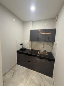 Kitchen Image of 350 Sq.ft 1 RK Apartment / Flat for rent in DLF Pink Town House, DLF Phase 3 Gurgaon for Rs. 25000