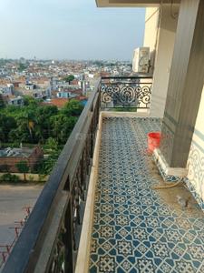 Balcony Image of 1100 Sq.ft 3 BHK Apartment / Flat for sale in Amit Goel Pushp Ganga Exotica, Dhoomanganj Allahabad for Rs. 10500000
