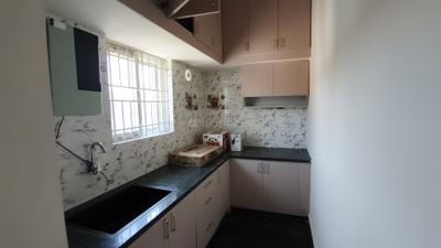 Kitchen Image of 950 Sq.ft 2 BHK Builder Floor for rent in Mahadevapura Bengaluru for Rs. 38000