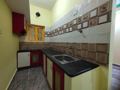 Kitchen Image of 450 Sq.ft 1 BHK Builder Floor for rent in Whitefield Bengaluru for Rs. 15000