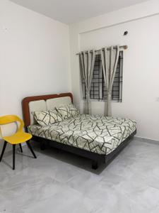 Bedroom Image of 650 Sq.ft 1 BHK Apartment / Flat for rent in Mahadevapura Bengaluru for Rs. 26000