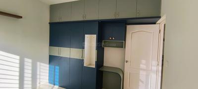 Bedroom Image of 1500 Sq.ft 3 BHK Apartment / Flat for rent in GM Global Techies Town Tower C, Electronic City Bengaluru for Rs. 40000
