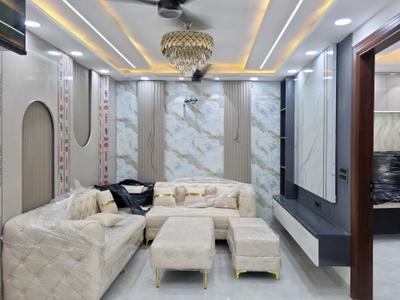Living Room Image of 810 Sq.ft 3 BHK Apartment / Flat for sale in Dwarka Mor New Delhi for Rs. 6800000